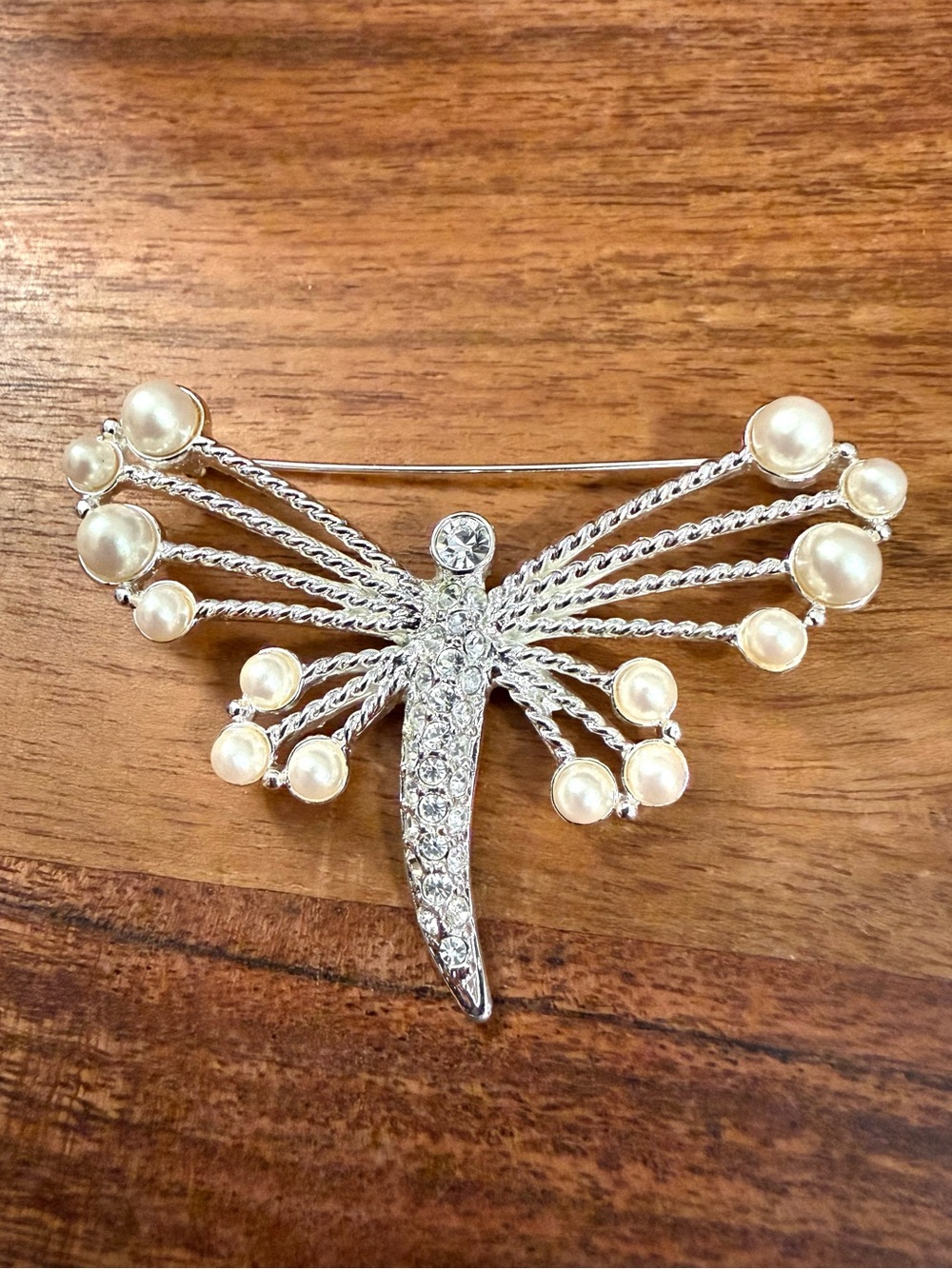 Napier Dragonfly or Moth Brooch